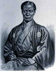 Japanischer Gelehrter, der Begleiter des verstorbenen Oberst von Seibold, aus Die Geschichte der Menschheit, Bd.III, von Prof. Friedrich Ratzel, 1898
